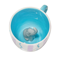 TAZA CON FIGURA ELEFANTE INTERIOR | SASS & BELLE | 1 UNIDAD | 5055259280708