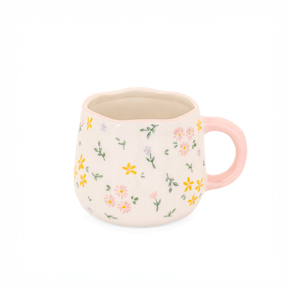 Taza Floral Asa Rosa SASS & Belle
