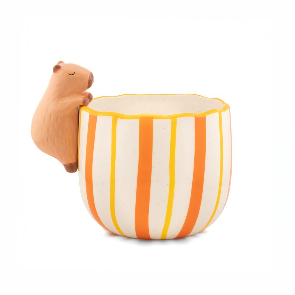 Macetero Capibara Asomado SASS & BELLE