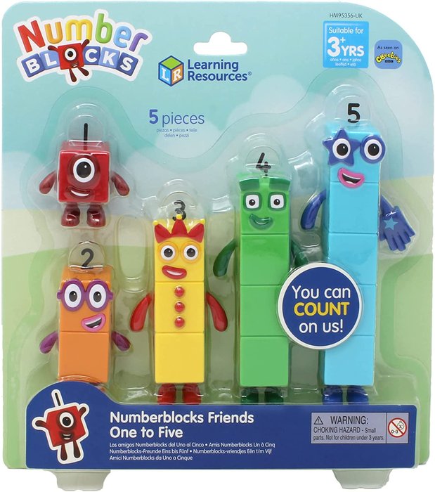 JUEGO NUMBERBLOCKS FRIENDS ONE TO FIVE | LEARNING RESOURCES | 1 UNIDAD | 5055506410452