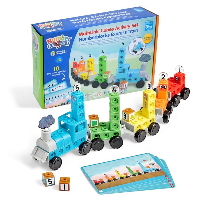 SET ACTIVIDADES LINKS MATEMATICOS EN TRENES | LEARNING RESOURCES | 1 UNIDAD | 5055506413095