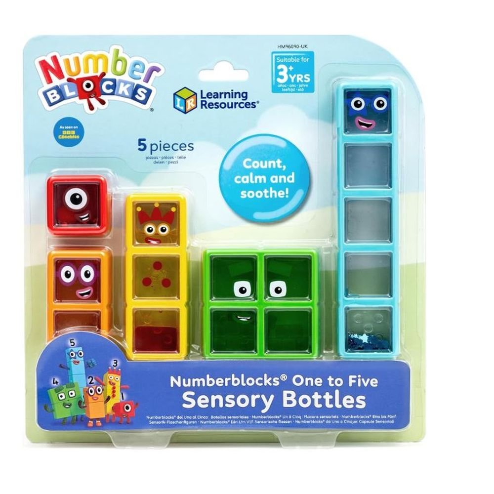 Tubos Sensoriales Numberblocks 1-5 Learning Resources Imagen principal del producto