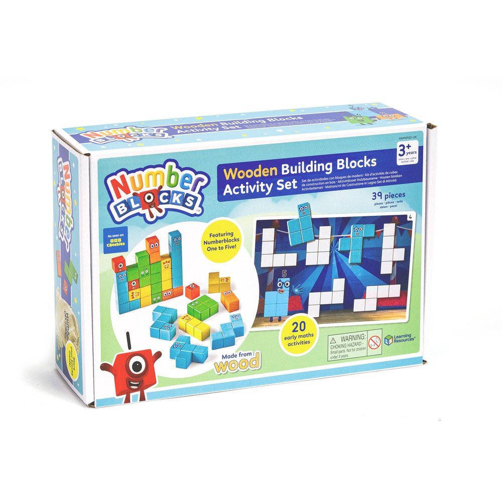 Juego Educativo Numberblocks con Bloques de Madera Marca Learning Resources