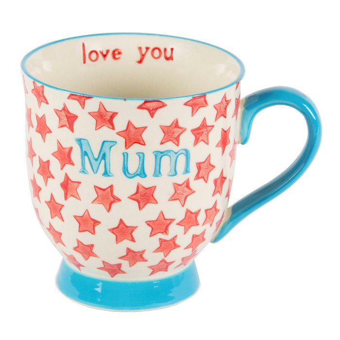 TAZA MAMA ESTRELLAS ROJAS | SASS & BELLE | 1 UNIDAD | 5055992721186 Imagen principal del producto
