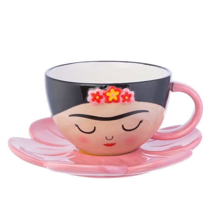 SET TAZA Y PLATO FRIDA | SASS & BELLE | 1 UNIDAD | 5055992754696 Imagen principal del producto