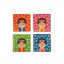 Set 4 Posavasos Frida Papelería del Paseo