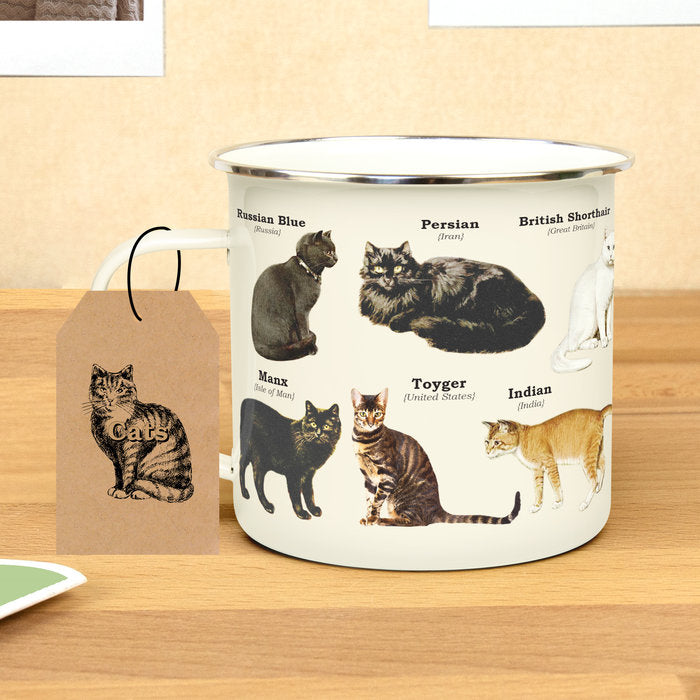 TAZA RAZAS DE GATOS | MAGS BRANDS | 1 UNIDAD | 5056004334882 Imagen principal del producto