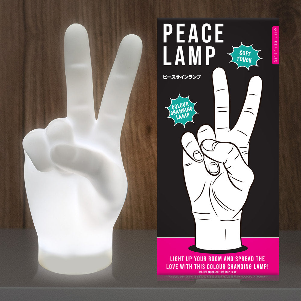 Lampara Forma Mano Paz GIFT Republic Imagen principal del producto