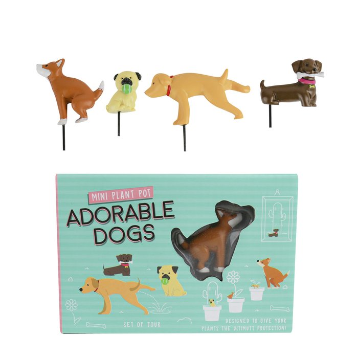Marcadores de plantas perros adorables MAGS Brands Imagen principal del producto