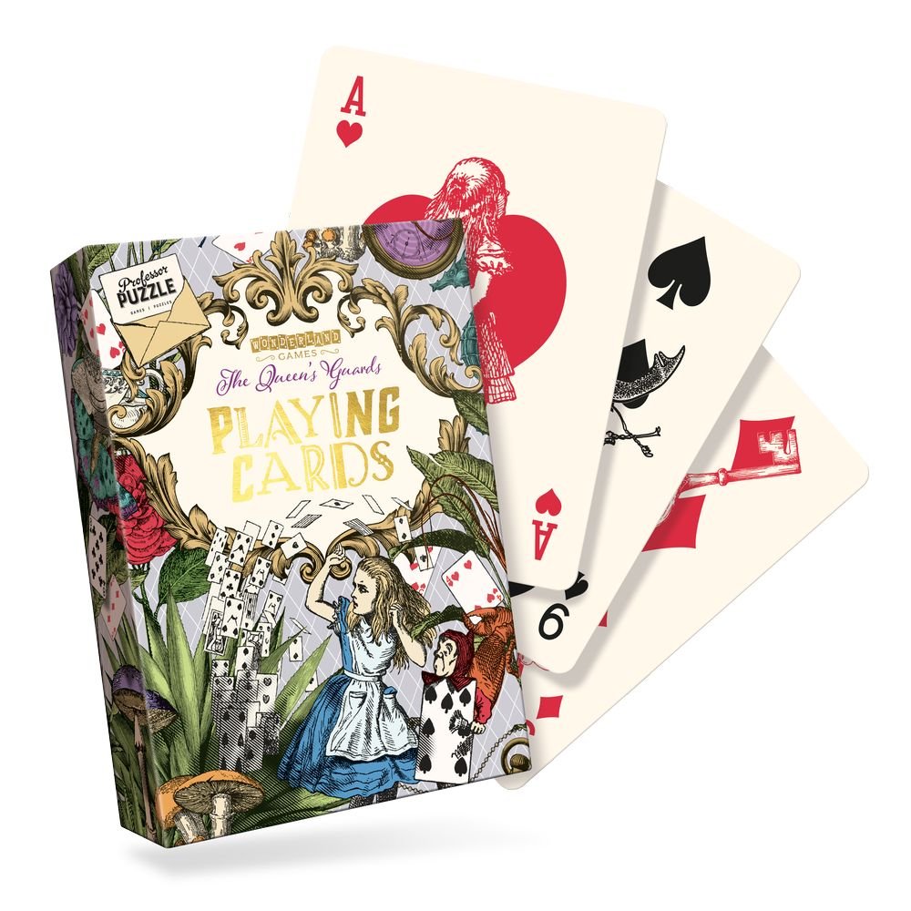 Juego Cartas Gigantes Alicia Pais Maravi the Queen's Guards MADNESSTOYS