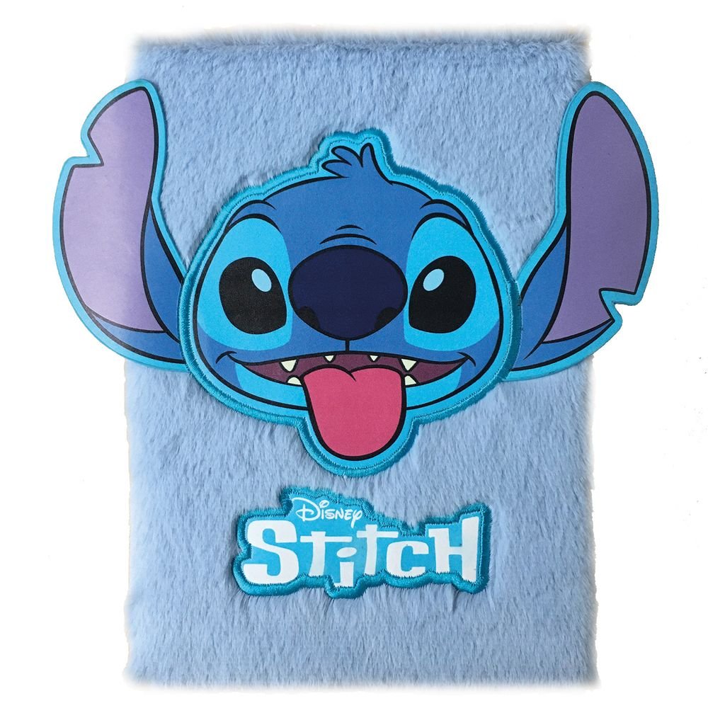 Cuaderno A5 Felpa Disney Stitch Marca Pyramid International