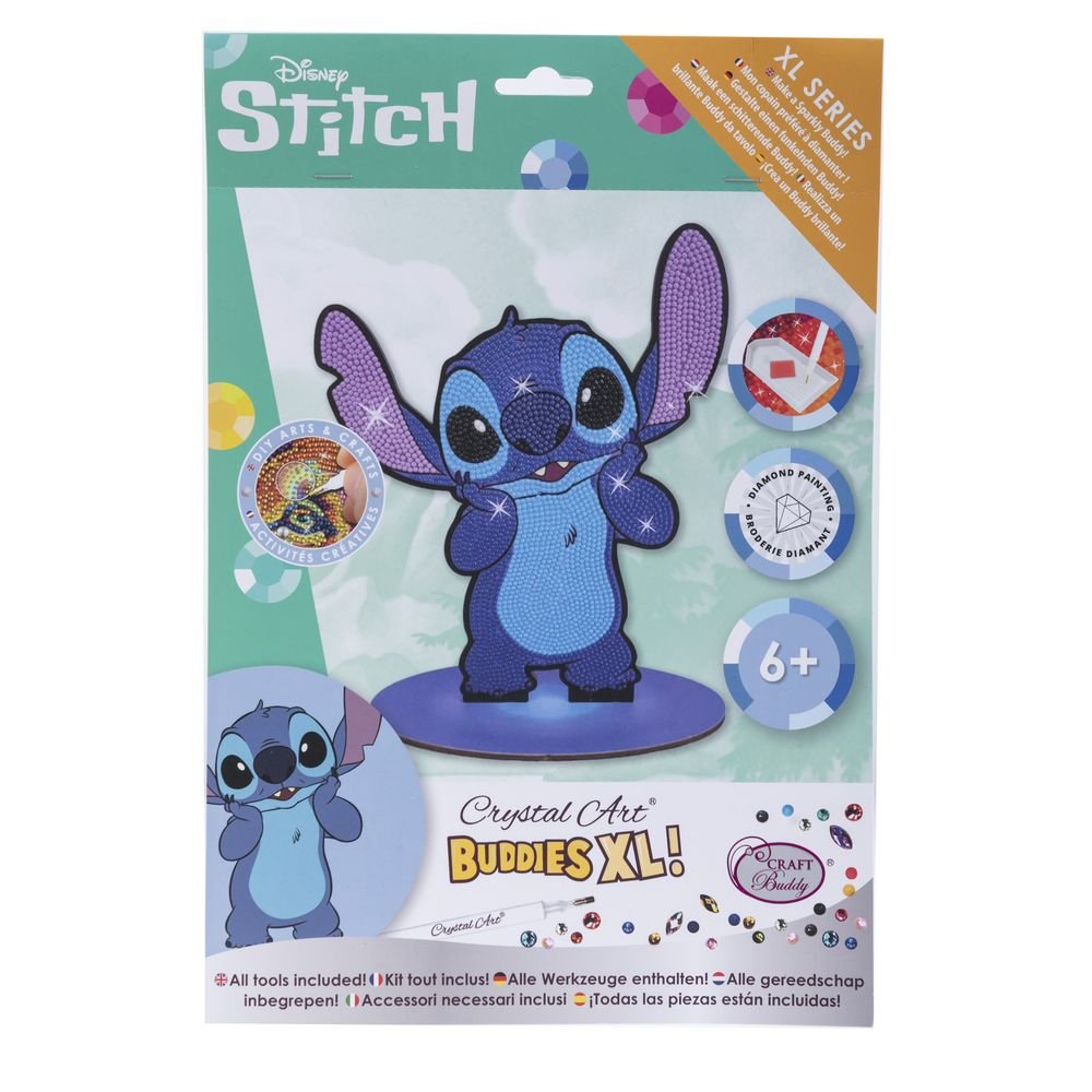PINTAR DIAMANTE CRYSTAL ART XL BUDDY STITCH | CRAFT BUDDIES | 1 UNIDAD | 5056588606665 Imagen principal del producto