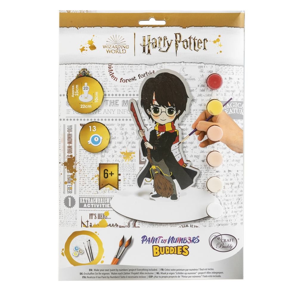 PINTAR POR NUMEROS BUDDY XL HARRY POTTER | CRAFT BUDDIES | 1 UNIDAD | 5056588610334