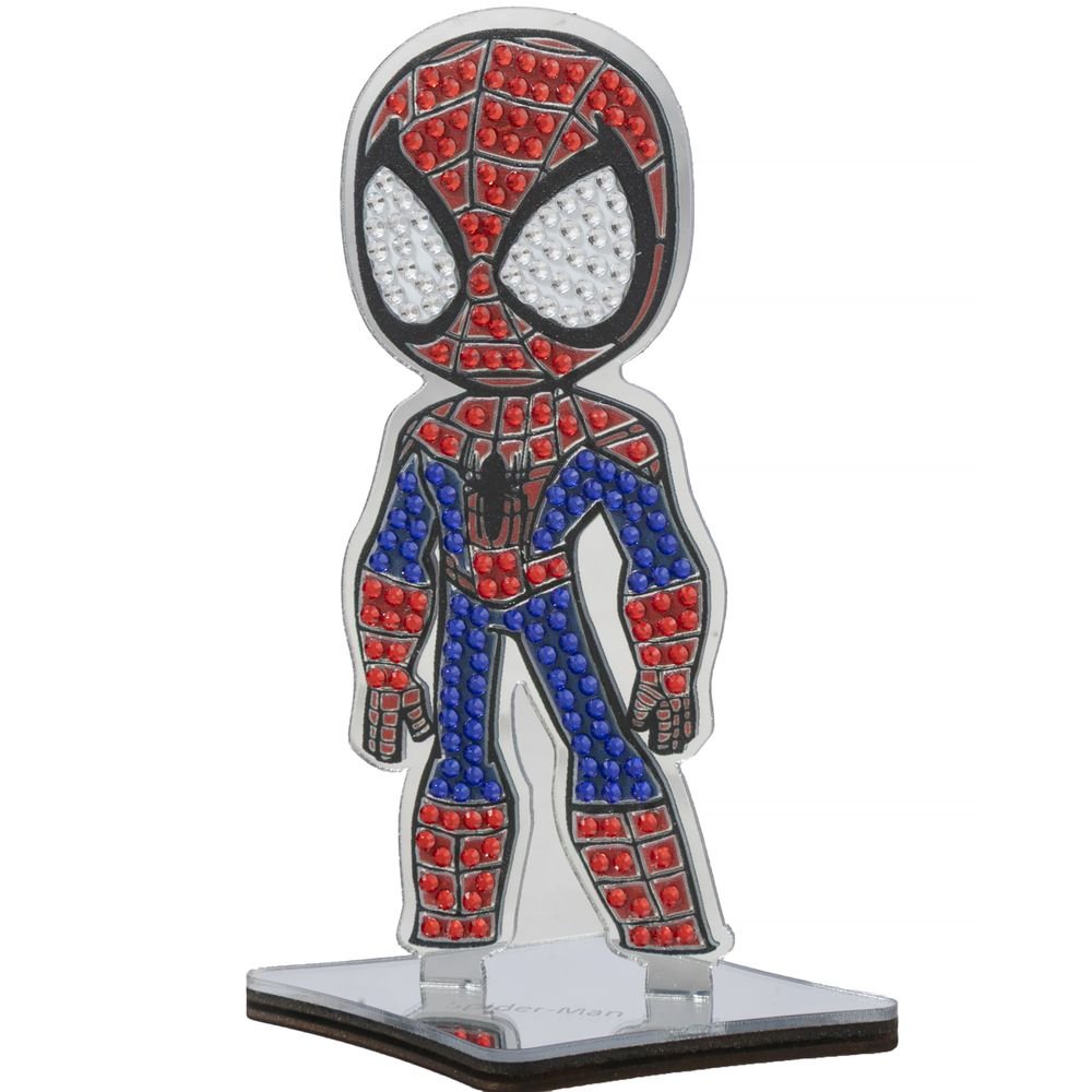 Pinta con Diamantes Spider-man Crystal Art Mirror Buddy Marca Craft Buddies
