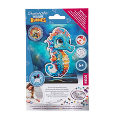 PINTAR DIAMANTE CRYSTAL ART BUDDY CABALLITO DE MAR | CRAFT BUDDIES | 1 UNIDAD | 5056588615254