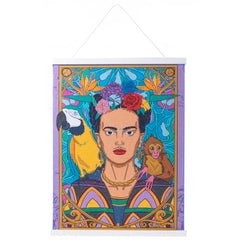 PINTAR DIAMANTE CRYSTAL ART SCROLL 40X50 FRIDA KAHLO | CRAFT BUDDIES | 1 UNIDAD | 5056588615643