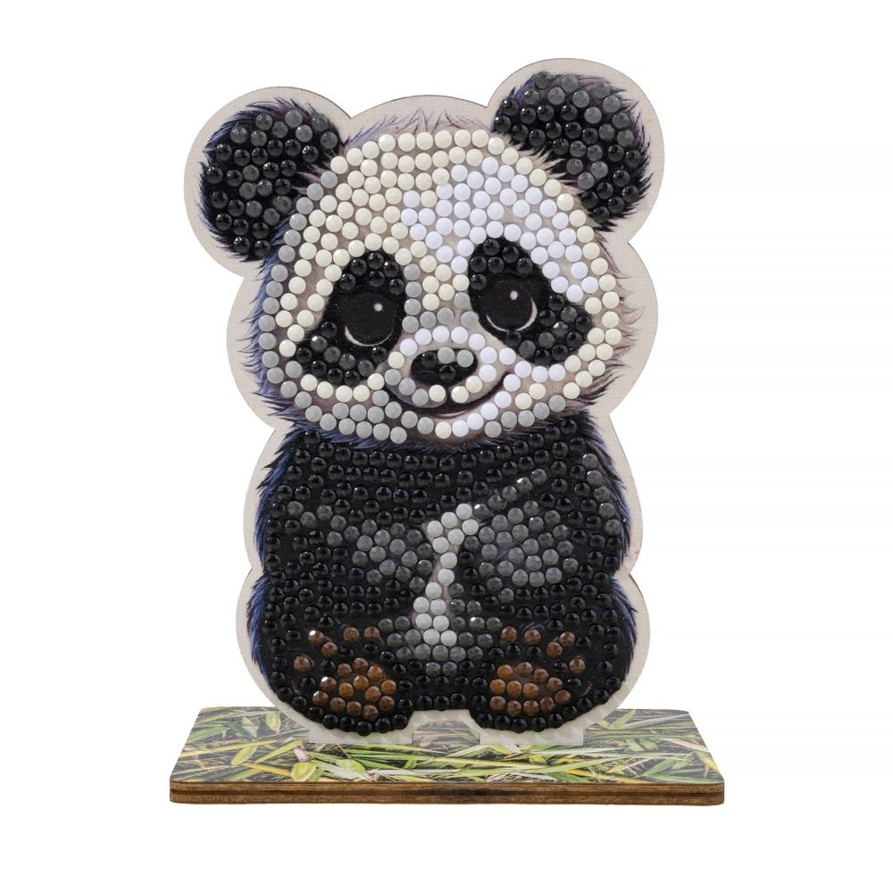 Pinta con Diamantes Panda Crystal Art Buddy CRAFT BUDDIES