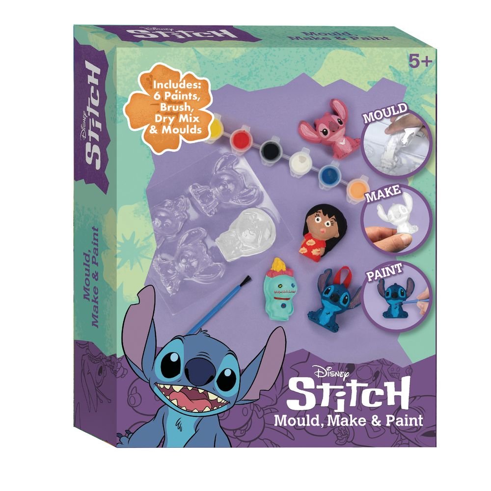 Set de Escayola para Moldear y Pintar Stitch CYP Imagen principal del producto