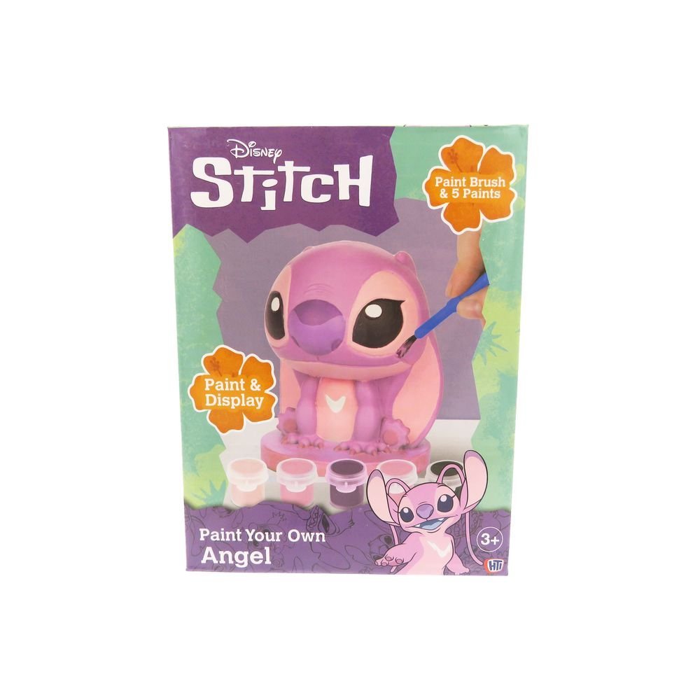 Stitch Figura de Escayola para Pintar Angel