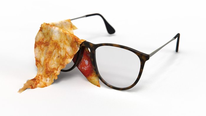 Toallita Limpiagafas Microfibra Pizza MAGS BRANDS