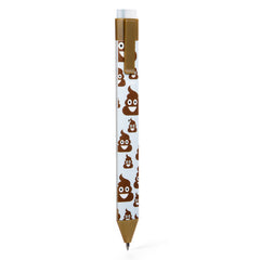 MARCAPAGINAS PEN BOOKMARK POO | 1 UNIDADES | (THINKING GIFTS)