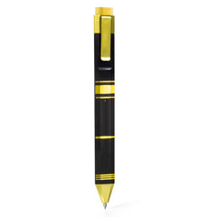 MARCAPAGINAS PEN BOOKMARK NEGRO + DORADO | 1 UNIDADES | (THINKING GIFTS)