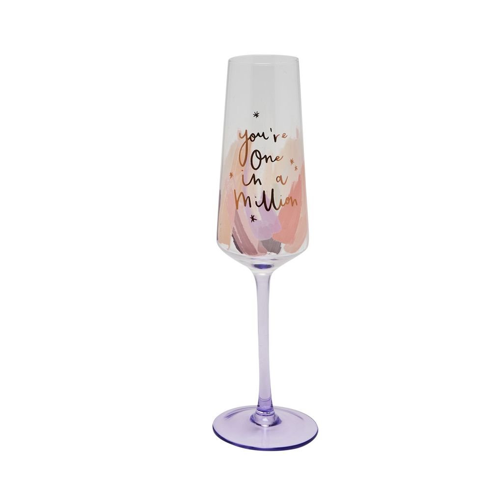 Copa Cristal One in a Million en Caja Regalo WIDDOP Imagen principal del producto
