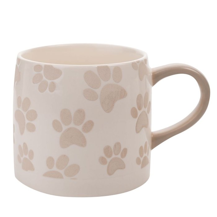 TAZA CERAMICA BLANCA HUELLAS | WIDDOP | 1 UNIDAD | 5063322021219