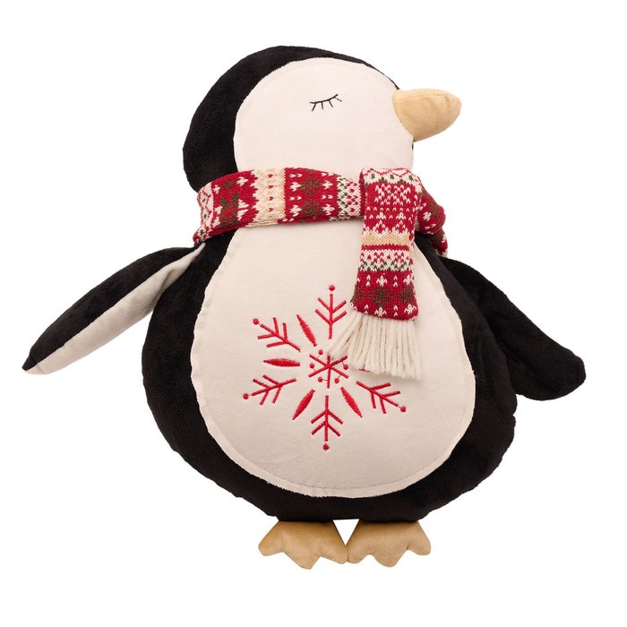 COJIN FORMA DE PINGUINO 39CM | WIDDOP NAVIDAD | 1 UNIDAD | 5063322036046