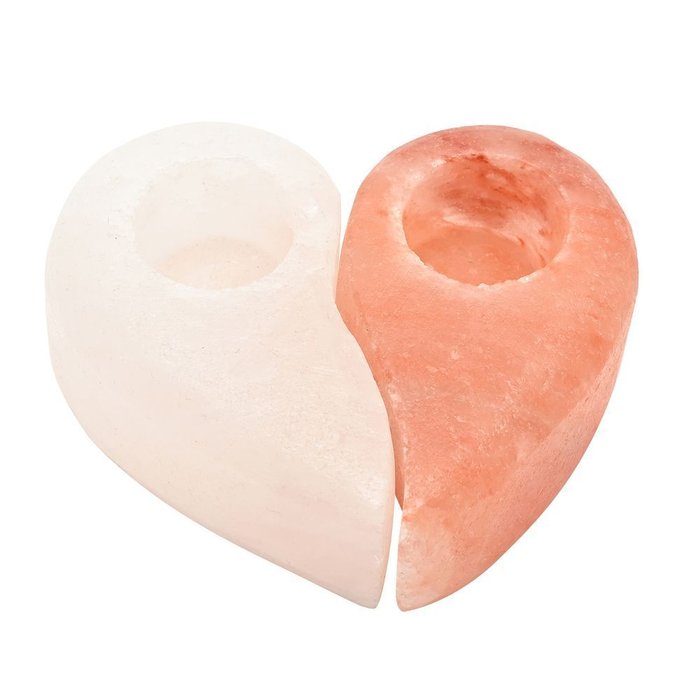 PORTAVELAS SAL DEL HIMALAYA CORAZON YIN YANG | WIDDOP | 1 UNIDAD | 5063322058000
