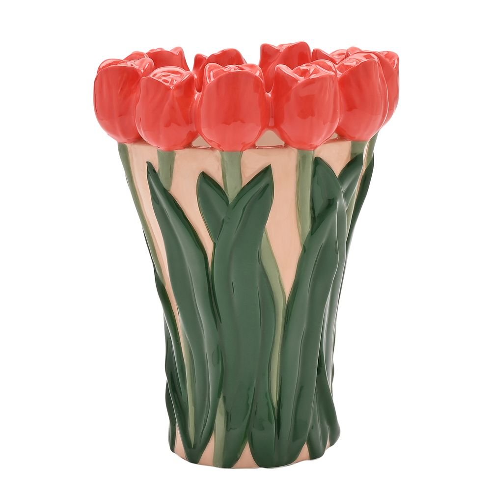 Jarrón Tulipanes Pintado a Mano Widdop Imagen principal del producto