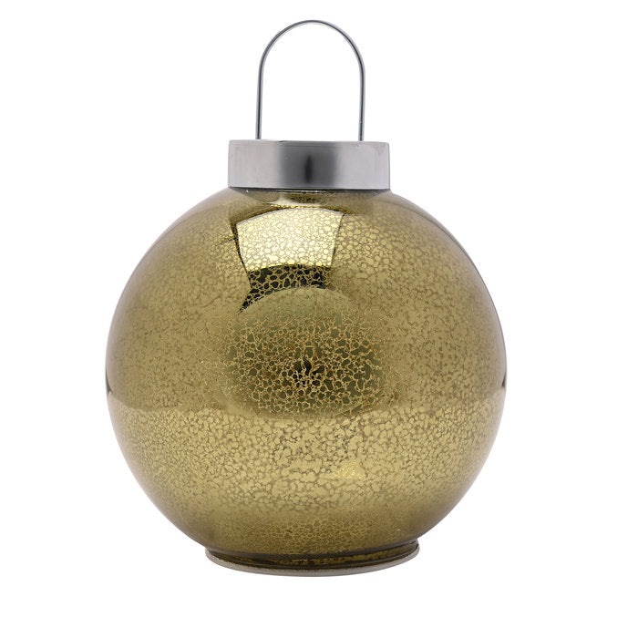Bola Cristal Decorativa con Luz LED 15 cm WIDDOP Navidad