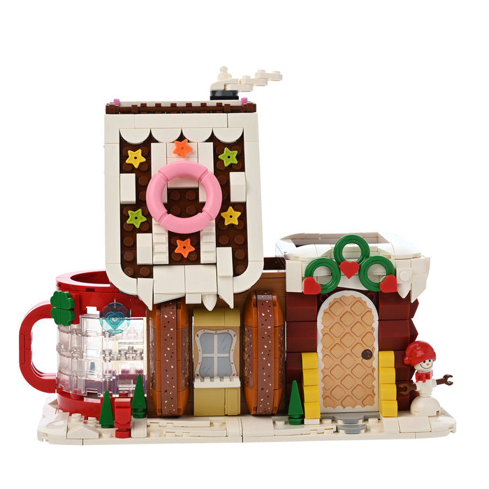 Juego Construcción Ladrillos Casa de Jengibre WIDDOP Navidad