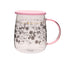 Taza Cristal Disney con Tapa Minnie WIDDOP Disney