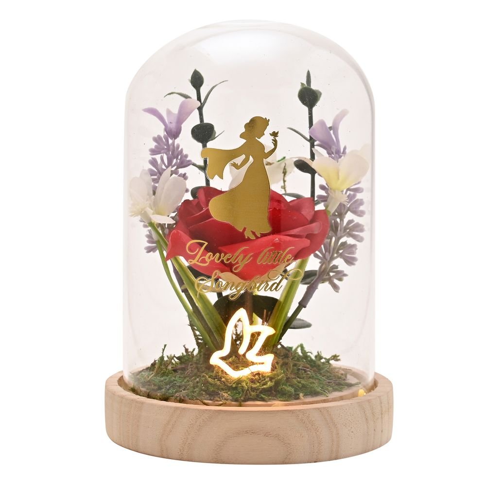 PRINCESAS DISNEY FLORES EN CAMPANA CON LUZ NEON BLANCANIEVE | WIDDOP DISNEY | 1 UNIDAD | 5063322118049
