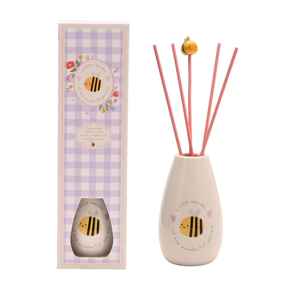 Mikado Ceramica Abeja Love Life WIDDOP Imagen principal del producto