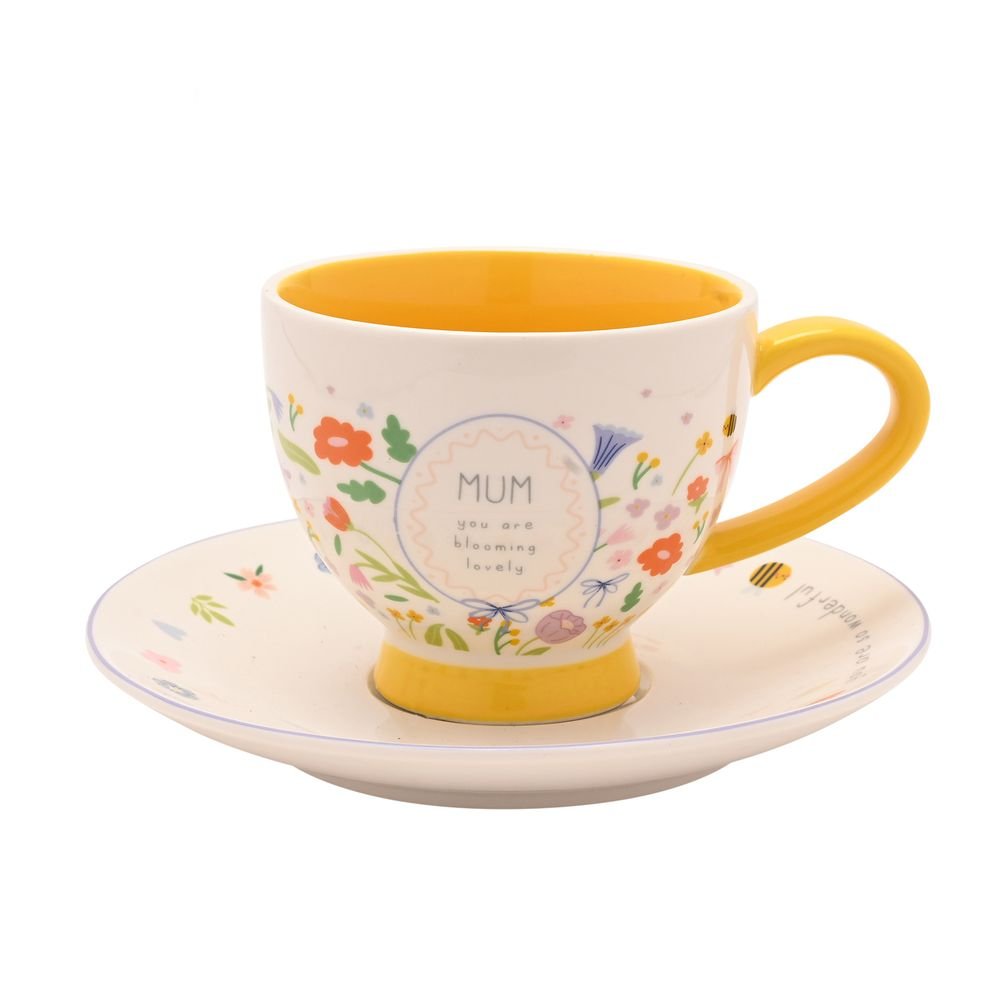 Taza y Platillo Love Life Mum Imagen principal del producto