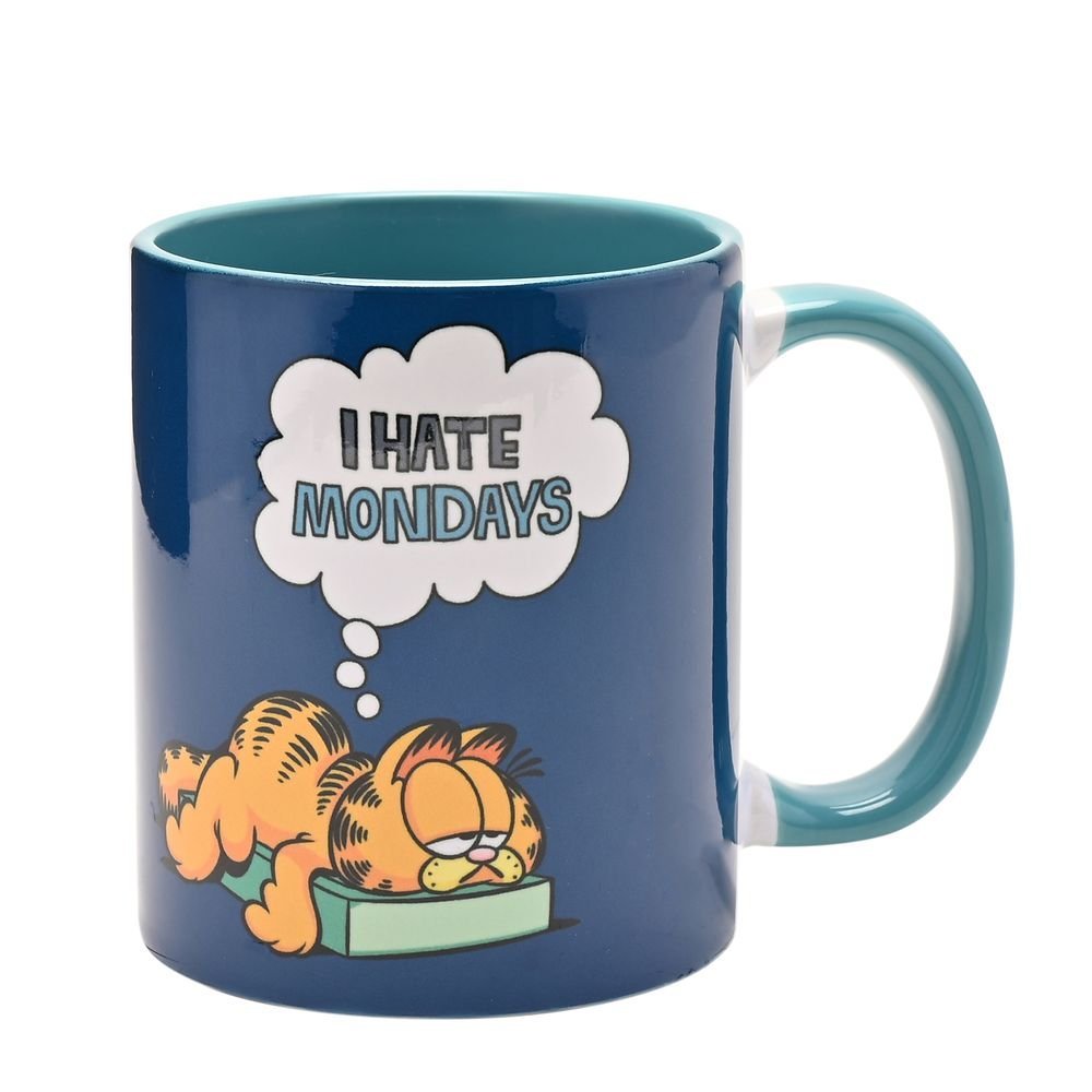 TAZA GARFIELD 325 ML ODIO LOS LUNES | WIDDOP | 1 UNIDAD | 5063322135824