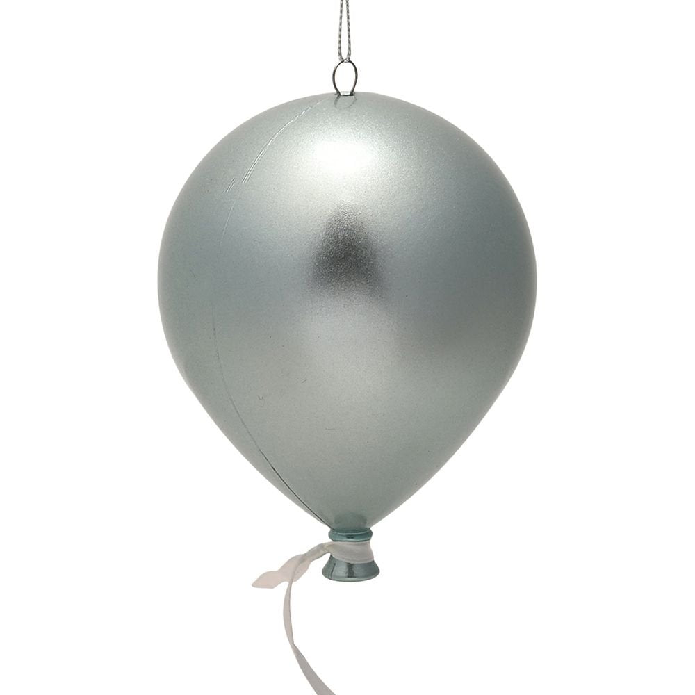 Globo plástico azul con cinta Widdop 200 x 250 mm