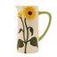 Jarra Girasol con Asa Verde Pintada a Mano WIDDOP