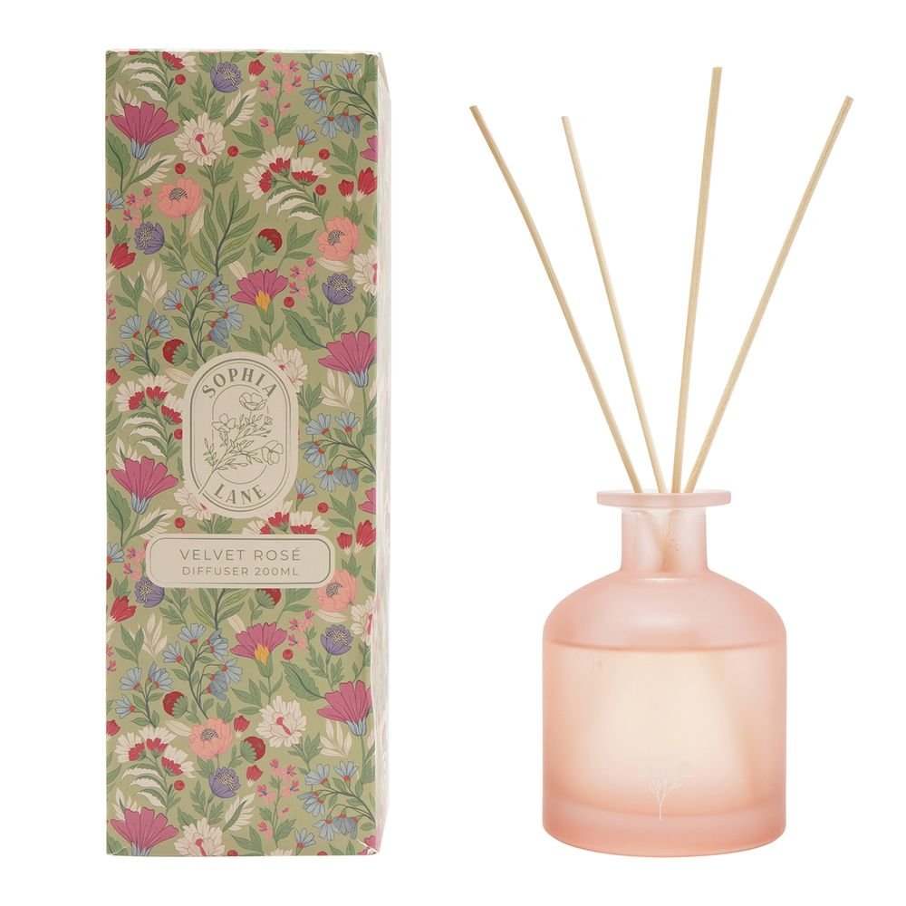 Mikado Floral Sophia Lane Velvet Rose 200 ml - WIDDOP Imagen principal del producto