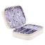 Joyero floral blanco y azul de Sophia Lane marca Widdop