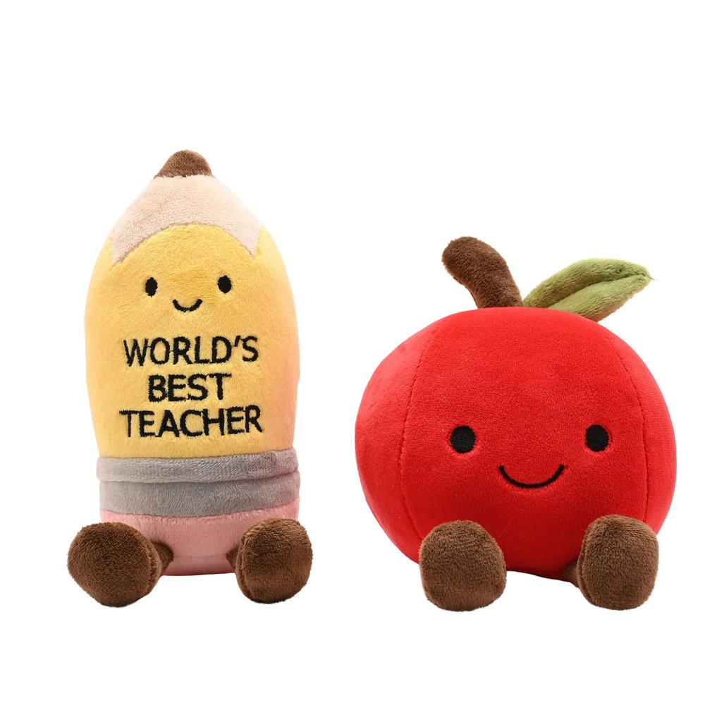Peluche Mejor Profe Lápiz o Manzana Surtido WIDDOP Imagen principal del producto