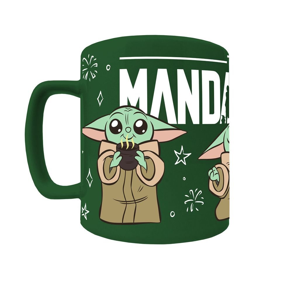 Taza con Funda Star Wars The Mandalorian Grogu 450 ml Pyramid International