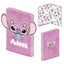 Cuaderno A5 Felpa Disney Stitch Angel Pyramid International