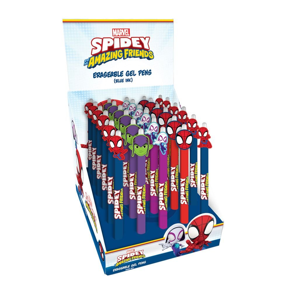 Expositor 30 Bolígrafos Borrables Gel Marvel Spidey & Friends Pyramid International Imagen principal del producto