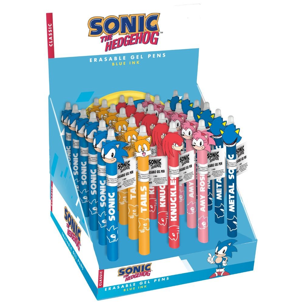 Expositor 30 Bolígrafos Borrables Gel Sonic Pyramid International Imagen principal del producto