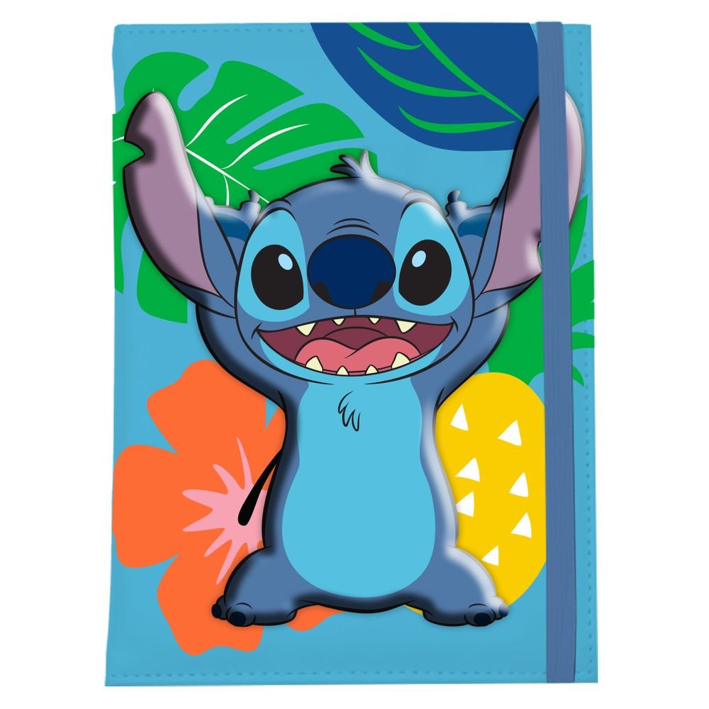 Cuaderno A5 Premium Squishy Disney Stitch Pyramid International
