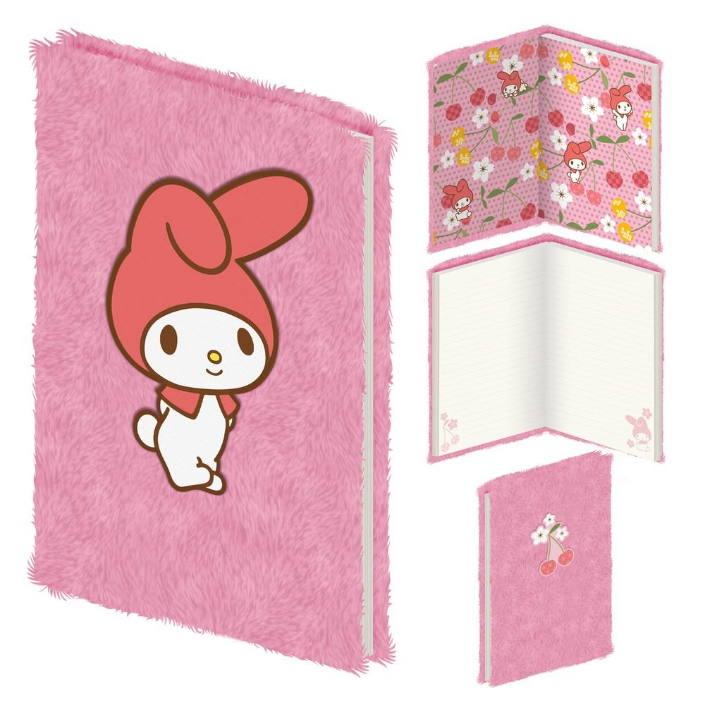 Cuaderno A5 Felpa My Melody Marca Pyramid International
