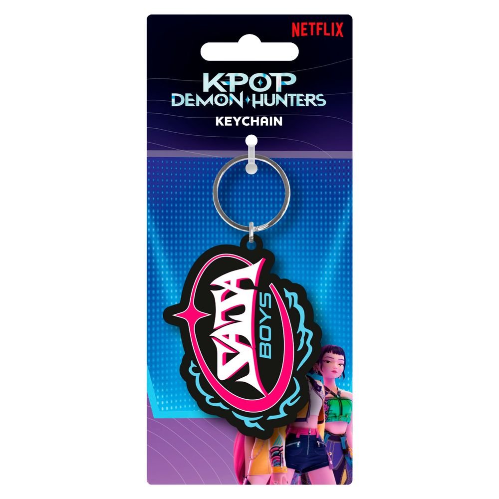 Llavero PVC K-pop Demon Hunters Saja Boys Pyramid International